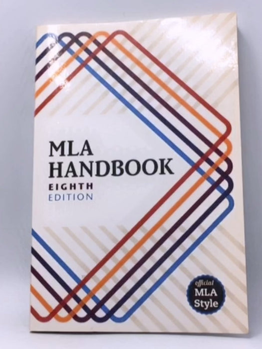 MLA Handbook - Modern Language Association of America