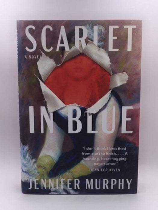 Scarlet in Blue (HARDCOVER) - Jennifer Murphy; 