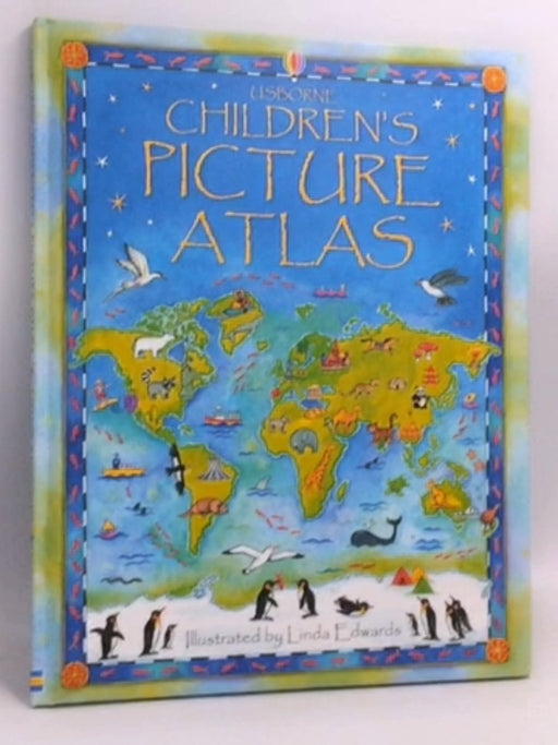 The Usborne Children's Picture Atlas- Hardcover - Ruth Brocklehurst; 