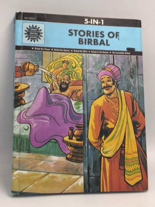 5 in 1: Stories of Birbal- [Hardcover] - Anant Pai