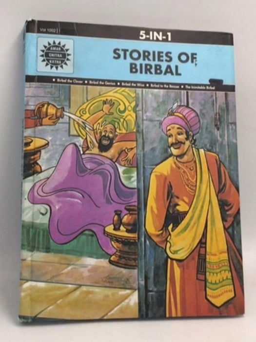 5 in 1: Stories of Birbal- [Hardcover] - Anant Pai