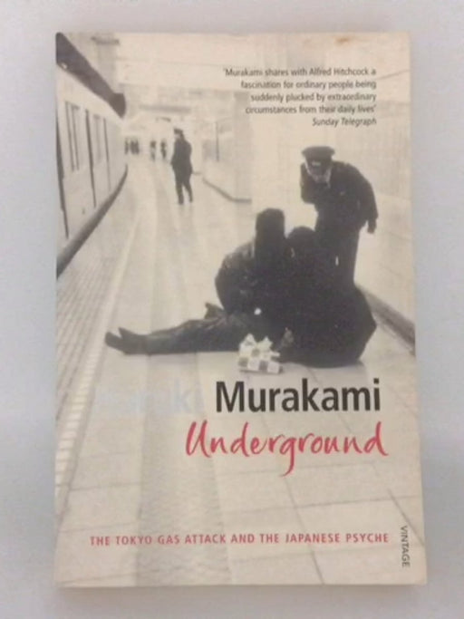 Underground - Haruki Murakami; 