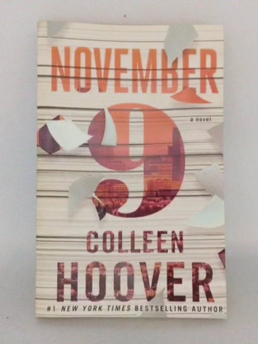 November 9 - Colleen Hoover;