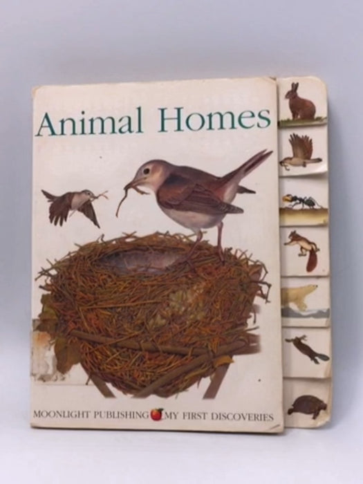 Animal Homes- Boardbook  - Sylvaine Peyrols; 