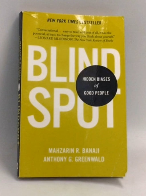 Blindspot - Mahzarin R. Banaji; Anthony G. Greenwald; 
