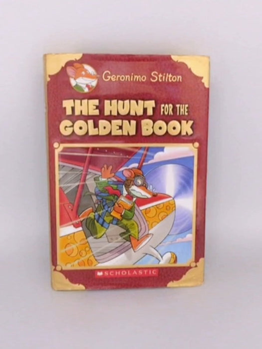 The Hunt For The Golden Book - Hardcover - Geronimo Stilton