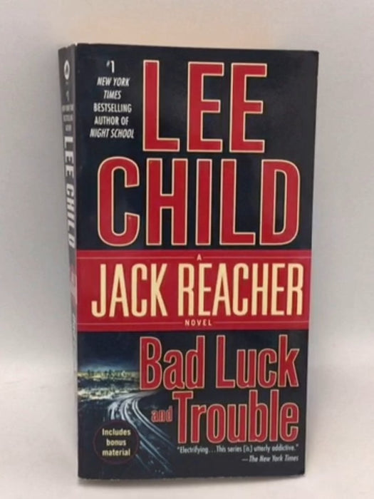 Bad Luck and Trouble - Lee Child
