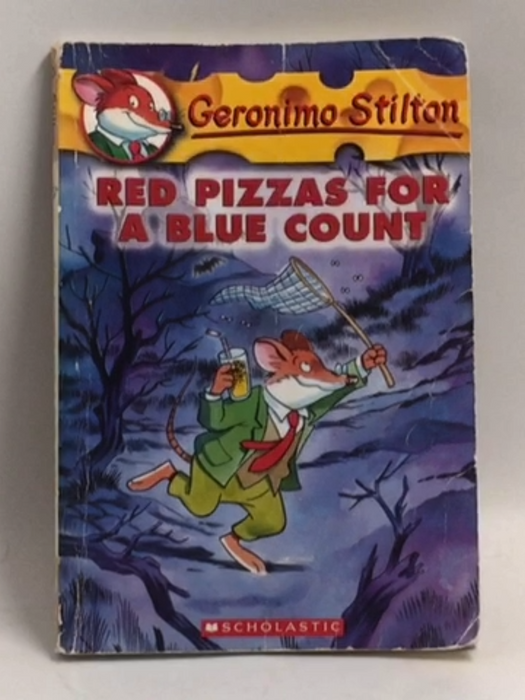 Red Pizzas for a Blue Count - Geronimo Stilton; 
