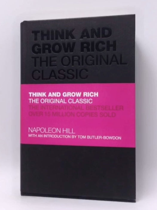 Think and Grow Rich - Hardcover - Napoleon Hill; 