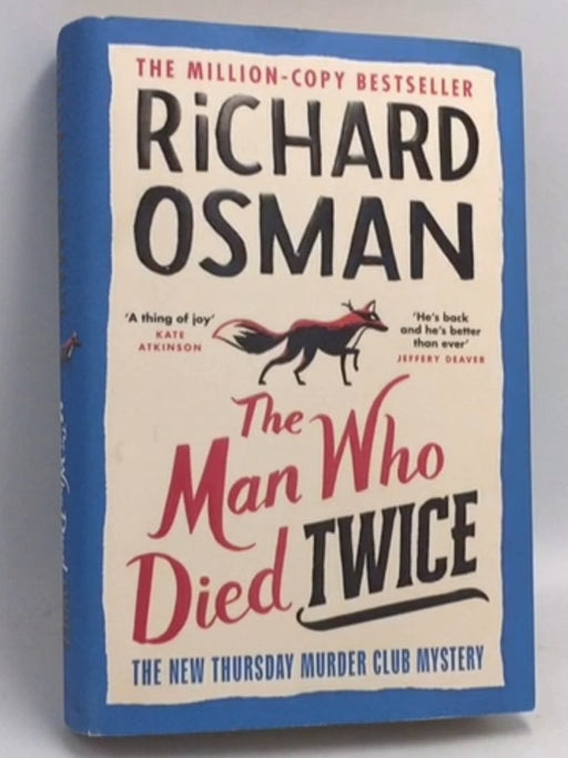 The Man Who Died Twice- Hardcover - Richard Osman