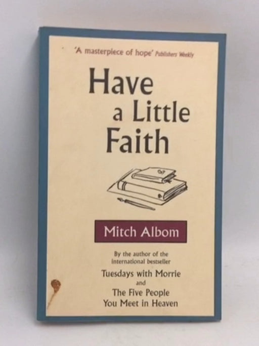 Have a Little Faith - Mitch Albom