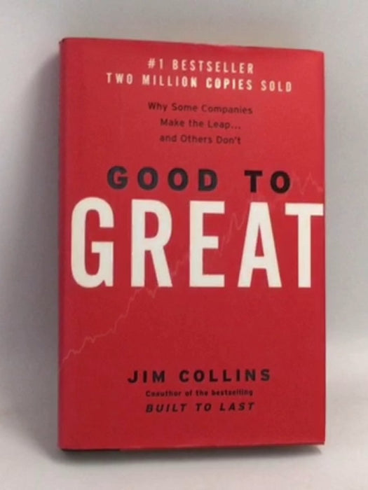 Good to Great - Hardcover - Jim Collins