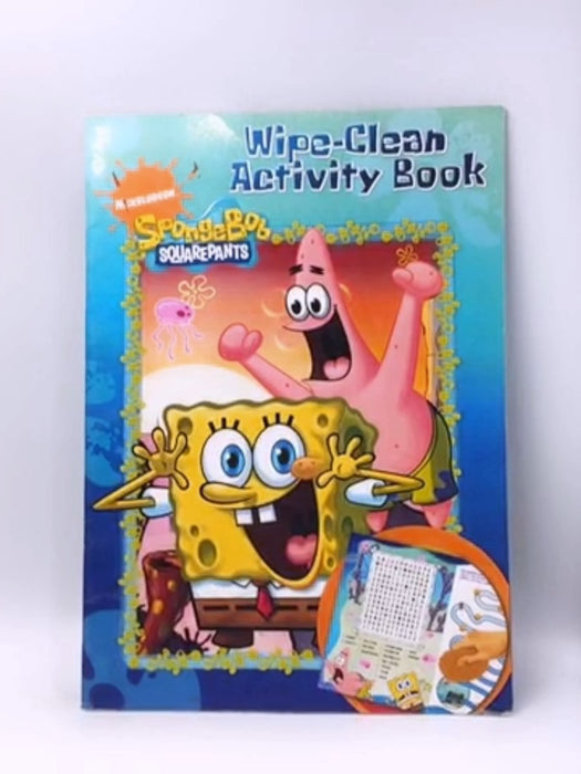 Sponge Bob Wipe Clean Activity Book - unknown author