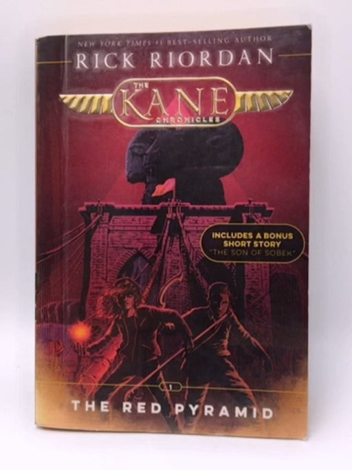 The Kane Chronicles, Book One The Red Pyramid (new cover) - Rick Riordan; 