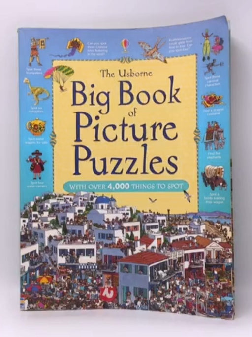 Big Book of Picture Puzzles - Jane Bingham; Rosie Heywood; Kamini Khanduri; Usborne Books Staff; 