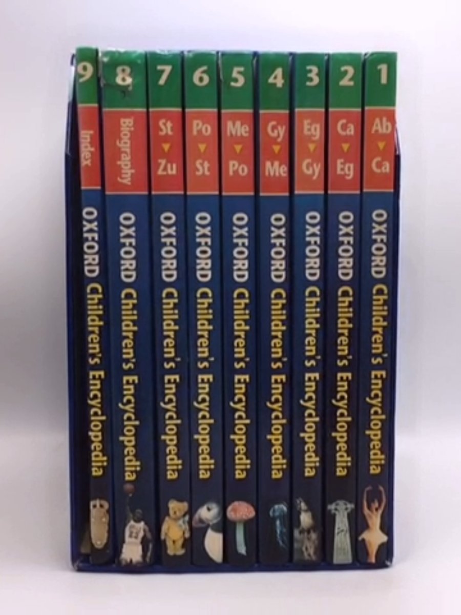 Oxford Children's Encyclopedia- Set of 9 – Online Book Store