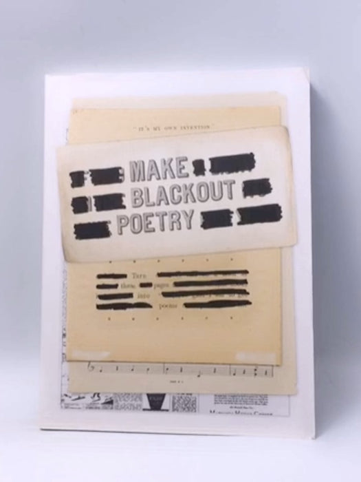 Make Blackout Poetry - John Carroll; 