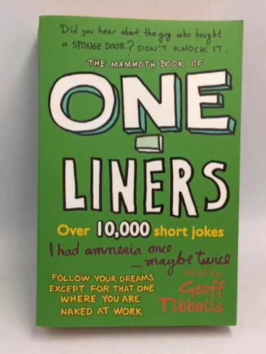 Mammoth Book Of One Liners - Geoff Tibballs