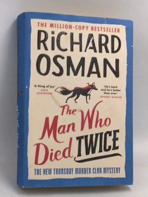 The Man Who Died Twice- Hardcover - Richard Osman