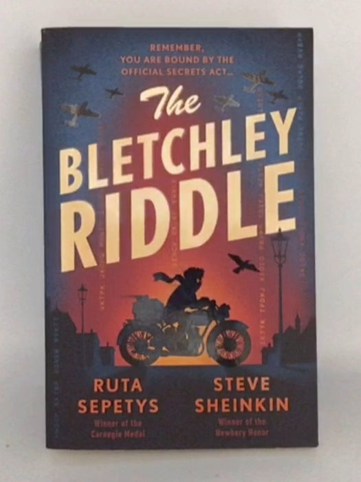 The Bletchley Riddle - Ruta Sepetys; Steve Sheinkin; 