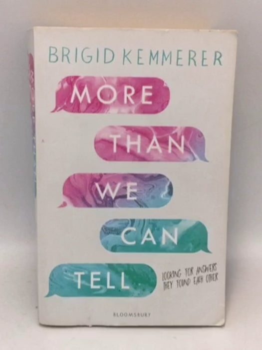 More Than We Can Tell - Brigid Kemmerer; 