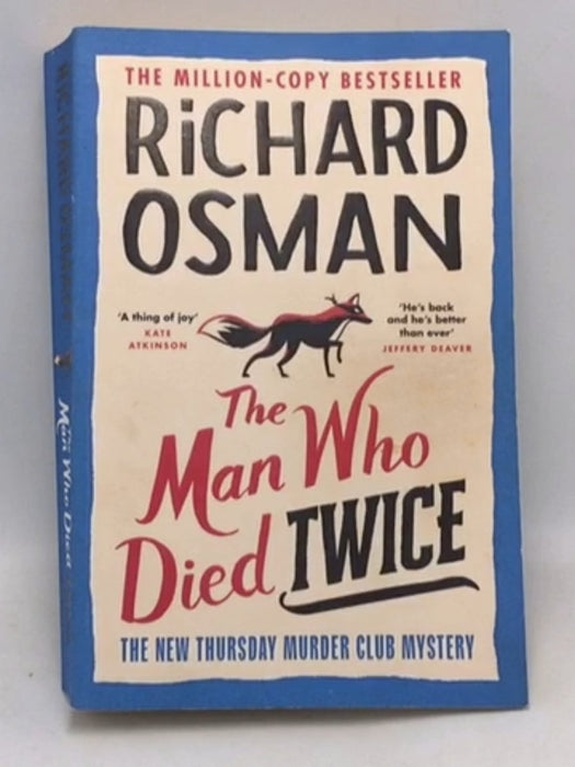 The Man Who Died Twice - Richard Osman; 