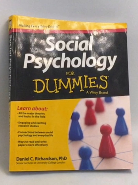 Social Psychology For Dummies   - Daniel Richardson