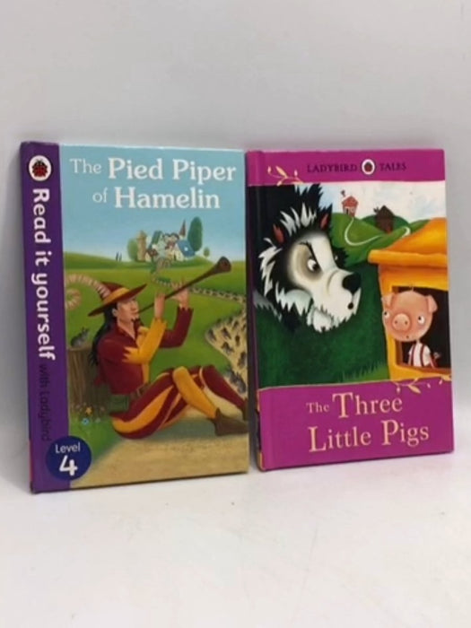 The Pied Piper of Hamelin & The Three Little Pigs- [Hardcover] - Ladybird Books Staff; 