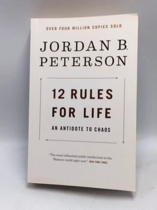 12 Rules for Life - Jordan B. Peterson