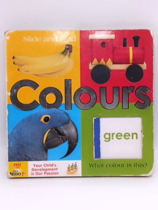 Colours (Slide and Find) - Boardbook - 
