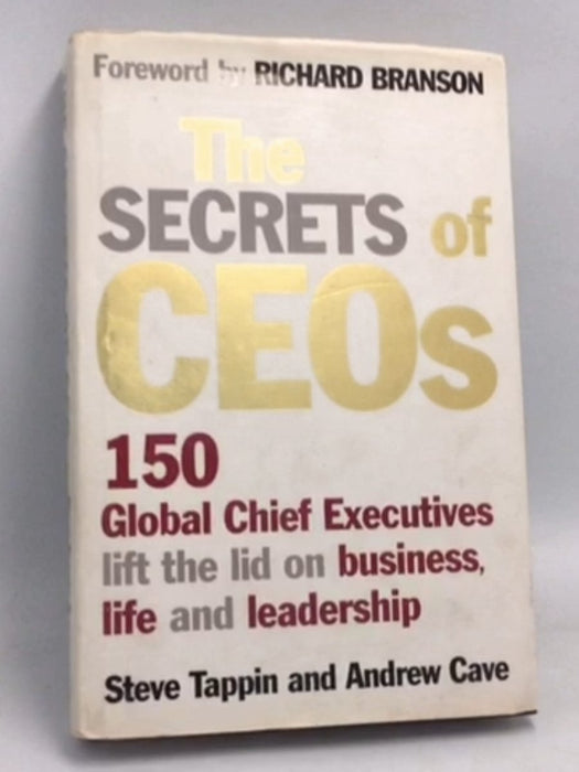 The Secrets Of CEOs - Steve Tappin