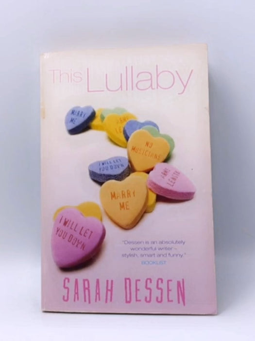 This Lullaby - Sarah Dessen; 