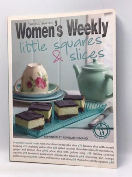 Little Squares & Slices - Australian Women's Weekly; 