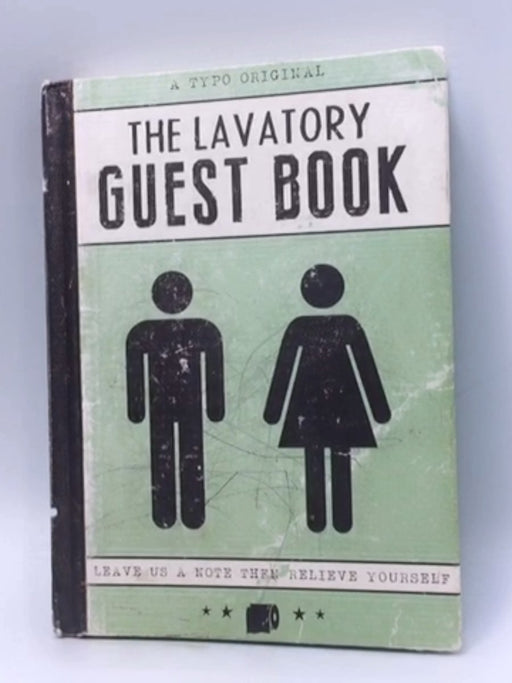 The Lavatory Guest Book - Hardcover - Typo original