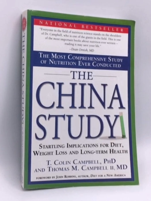 The China Study - T. Colin Campbell; 