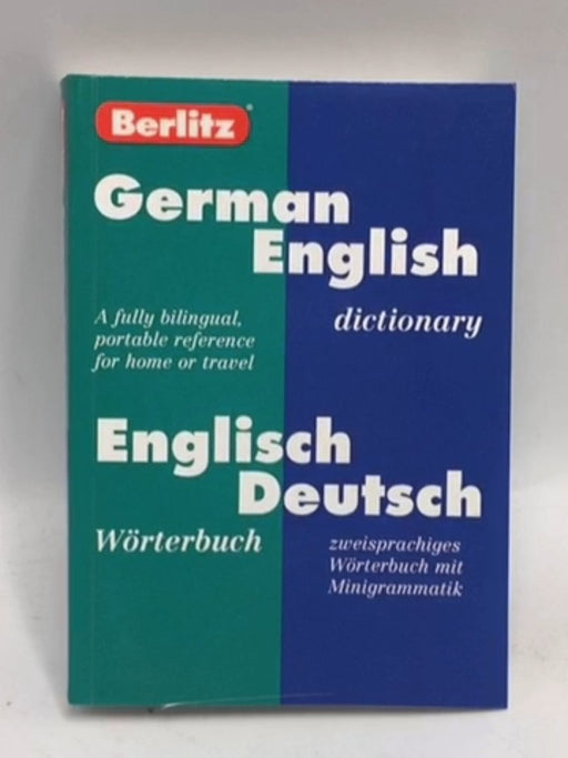 German to English Dictionary  - Berlitz