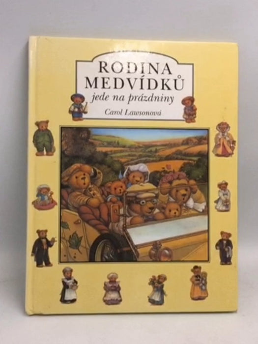 Rodina medvídků jede na prázdniny- [Hardcover] - 