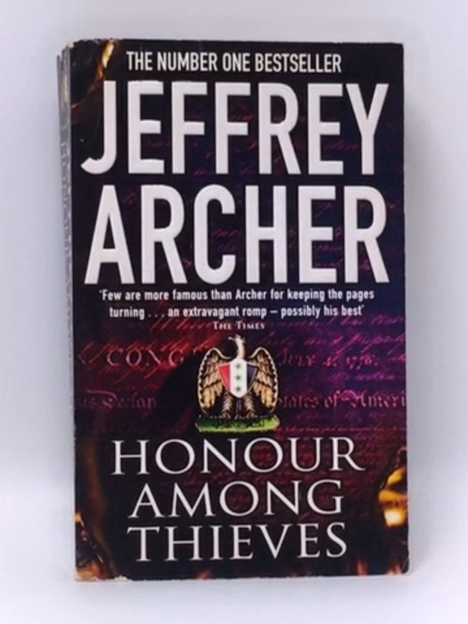 Honour Among Thieves - Jeffrey Archer; 