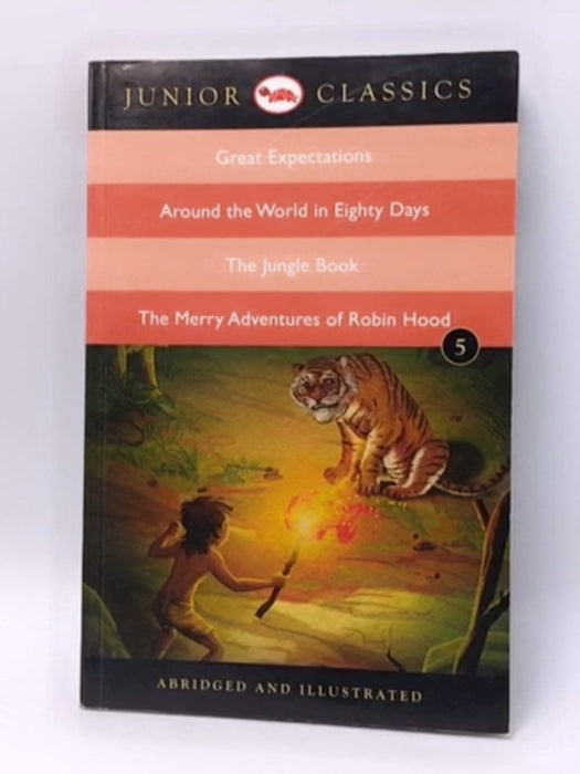 Junior Classic Book 5 (Great Expectations, Around the World in Eighty Days, The Jungle Book, The Merry Adventures of Robin Ho