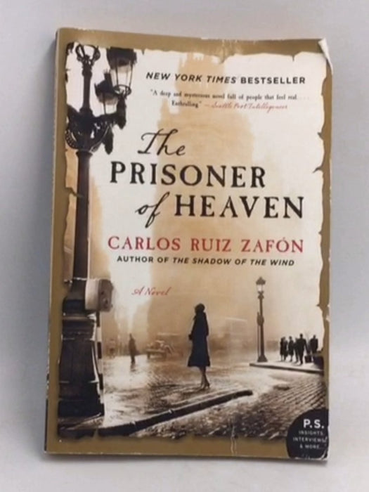 The Prisoner of Heaven - Carlos Ruiz Zafón; 