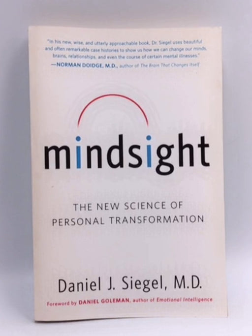 Mindsight - Daniel J. Siegel; 