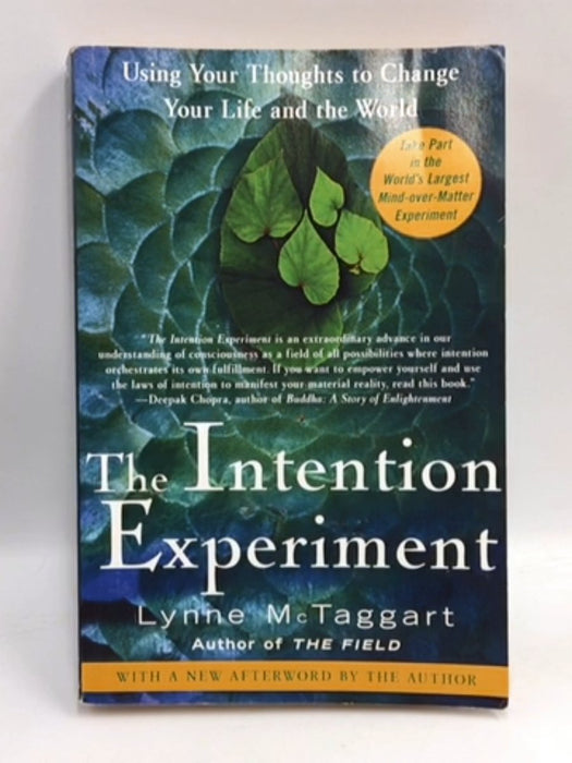 The Intention Experiment - Lynne McTaggart; 