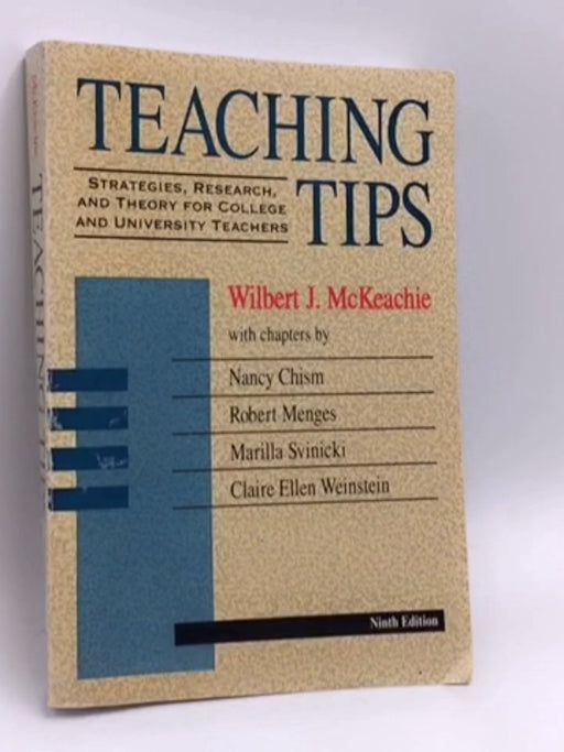 Teaching Tips - Wilbert J. McKeachie