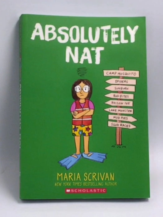 Absolutely Nat: A Graphic Novel (Nat Enough #3): Volume 3 - Maria Scrivan; Maria Scrivan; 