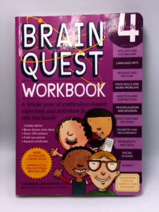 Brain Quest Workbook - Barbara Gregorvich; 