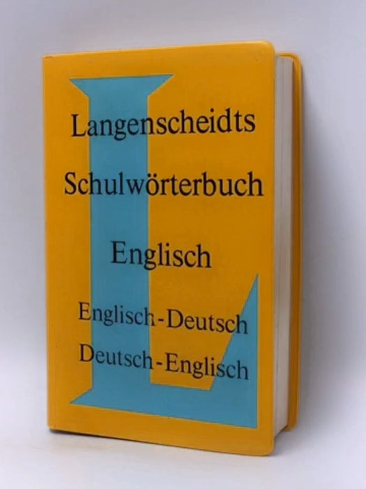 Langenscheidts Schulwörterbuch Englisch Englisch-Deutsch Deutsch-Englisch - Langenscheidt