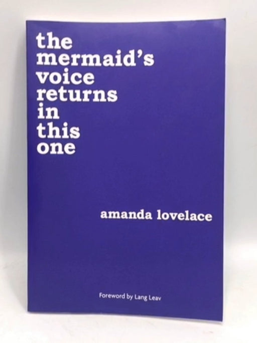 The Mermaid's Voice Returns in This One - Amanda Lovelace