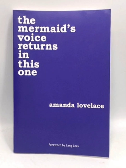 The Mermaid's Voice Returns in This One - Amanda Lovelace