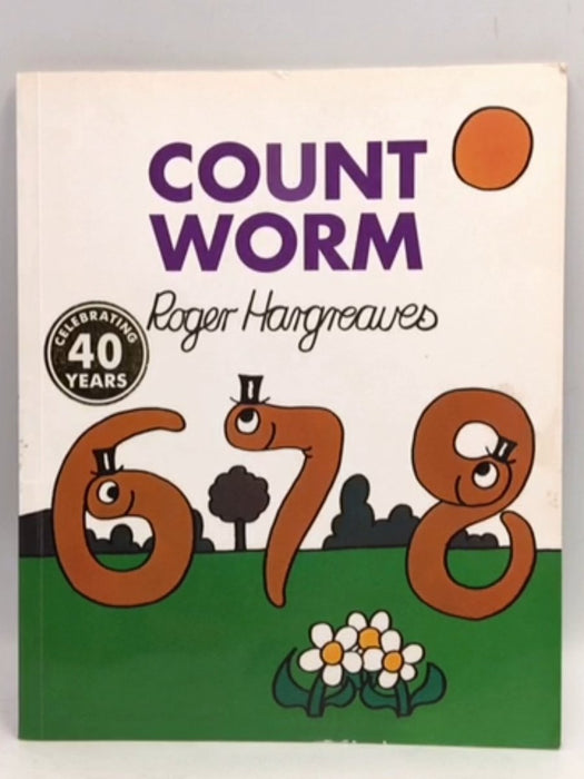 Count Worm - Roger Hargreaves; 