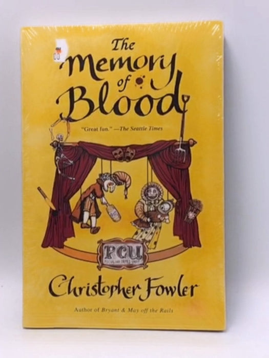 The Memory of Blood - Christopher Fowler; 